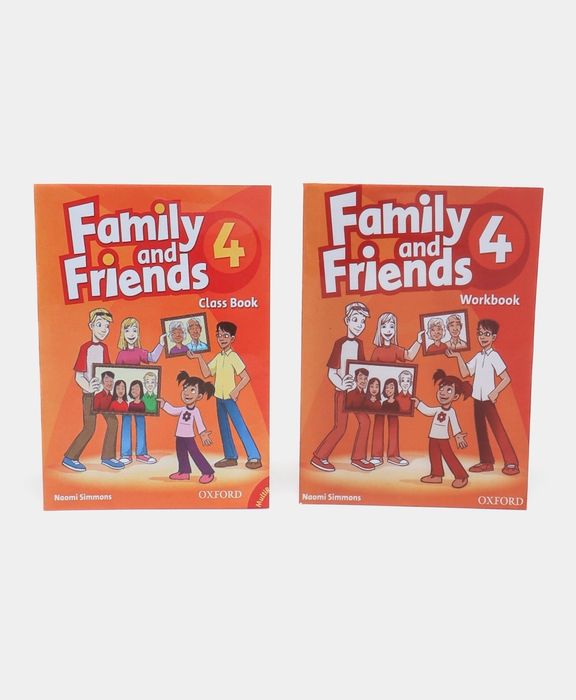Доставка. Family and Friends 0-6 class book+workbook