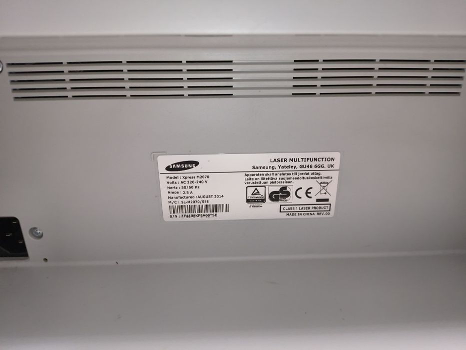 Imprimanta multifunctional Samsung SL M2070