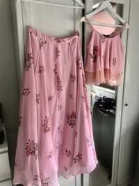 Rochie lunga din 2 buc Xs-S -Indya