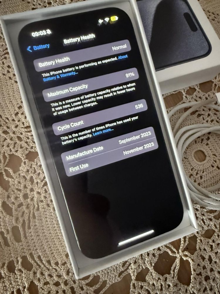 IPhone 15 Pro 258 GB