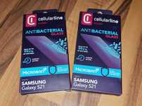 Folie sticla full cover originala Cellularline Samsung Galaxy S21 5G