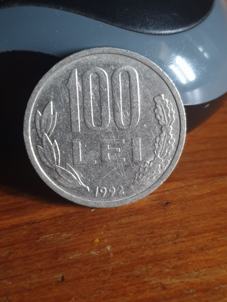 Monede Vechi Românești 100 lei din anul 1992