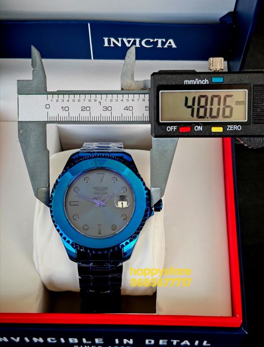 INVICTA Grand Diver automatic Blue 48mm, Инвикта нов ръчен часовник