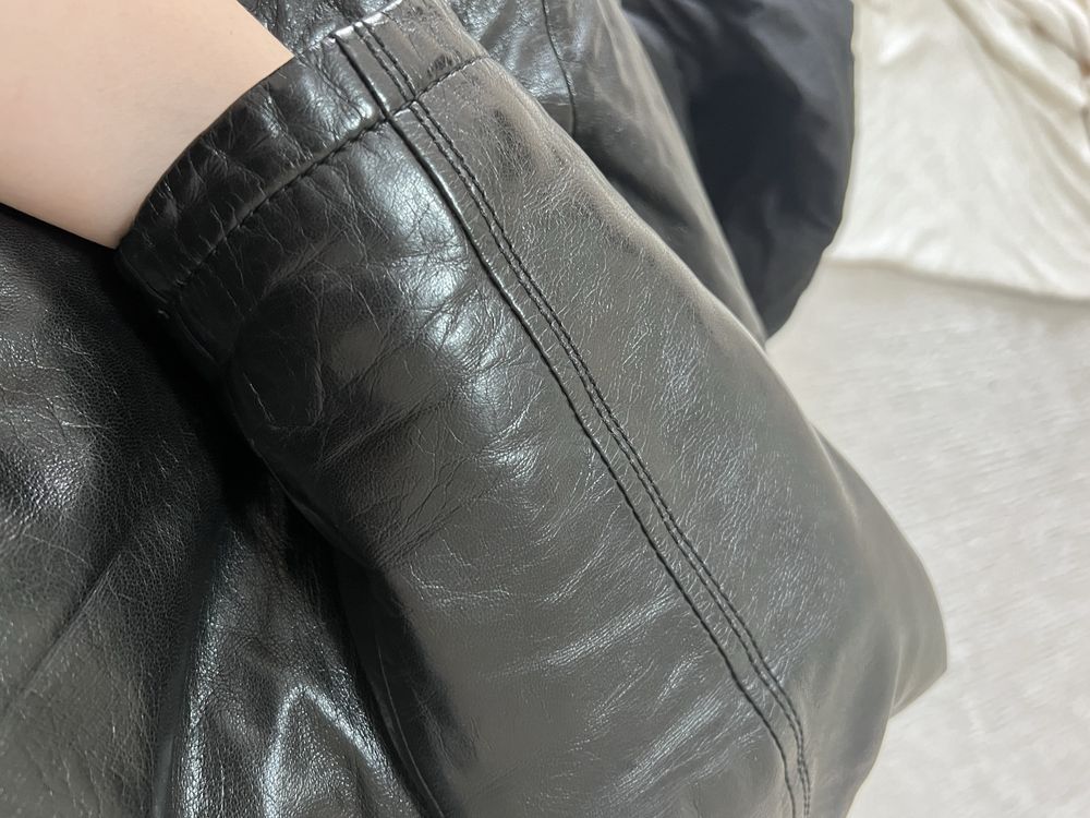Продам кожаную дубленку