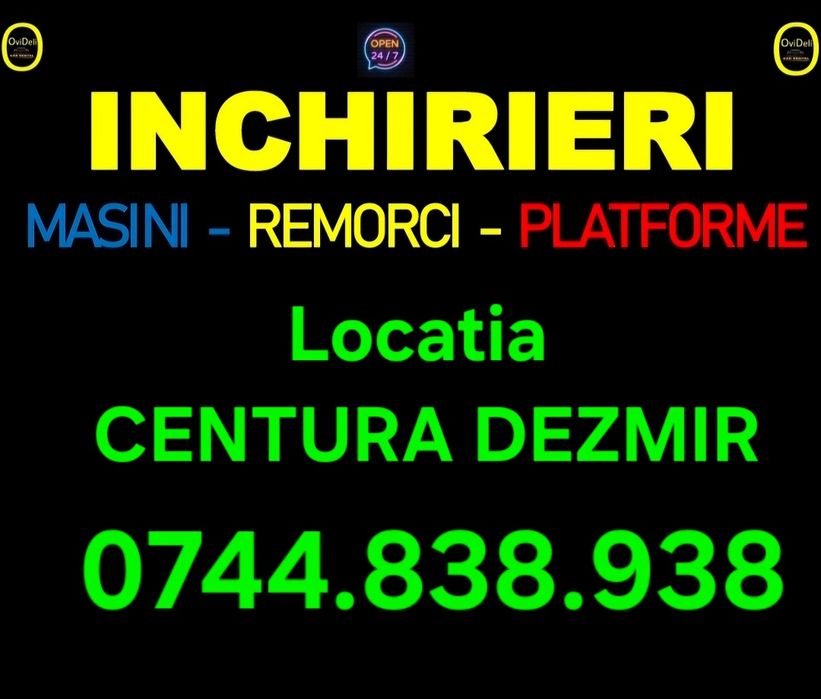 Inchirieri auto Cluj rent a car Cluj Inchiriere masini Cluj 24/7