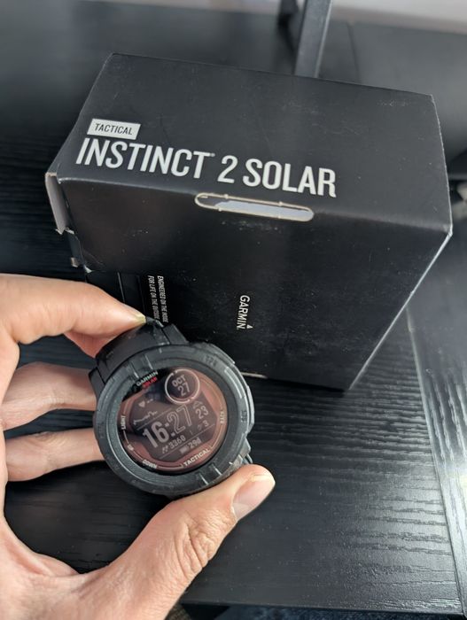 Garmin Instinct 2 Solar Tactical Edition Full Box