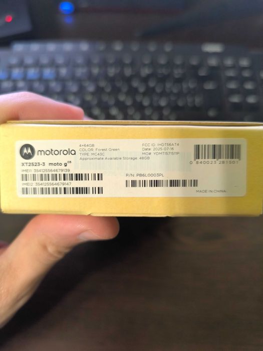 Продавам Motorola Moto g05