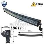 Panouri Lumini Auto 288W Led Bar Curbat Jeep Auto Camion 4x4