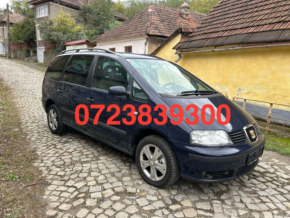 Seat Alhambra 1.9 tdi 7 locuri an 2008 Euro4