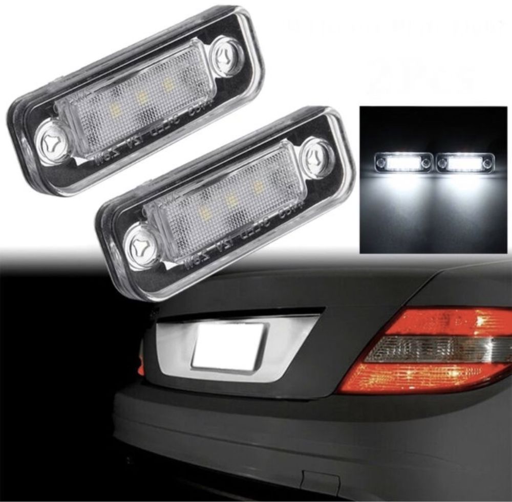 Set lampi inmatriculare led canbus Mercedes C Class W203 W211 W219