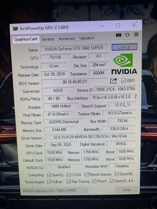 Vand setup Gaming