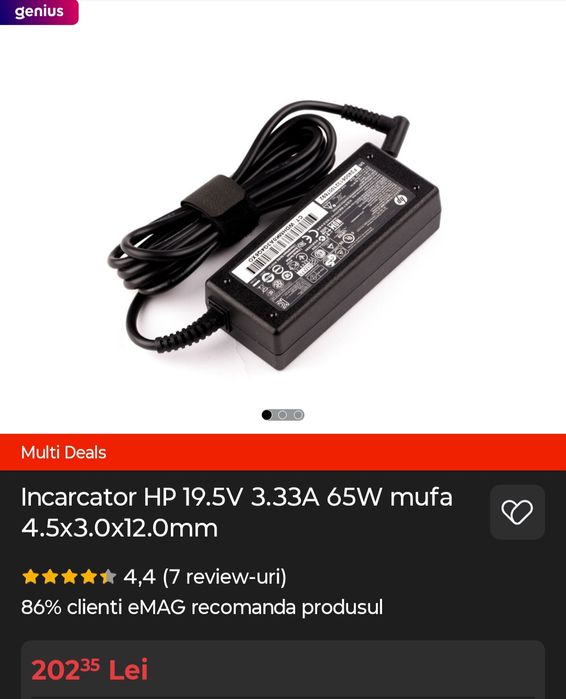 Incarcator HP 65W, 90W, 120W, 150W
