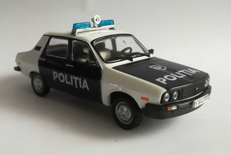 Macheta Dacia 1310 Politia 1990 - DeAgostini 1/43 Masini de Politie