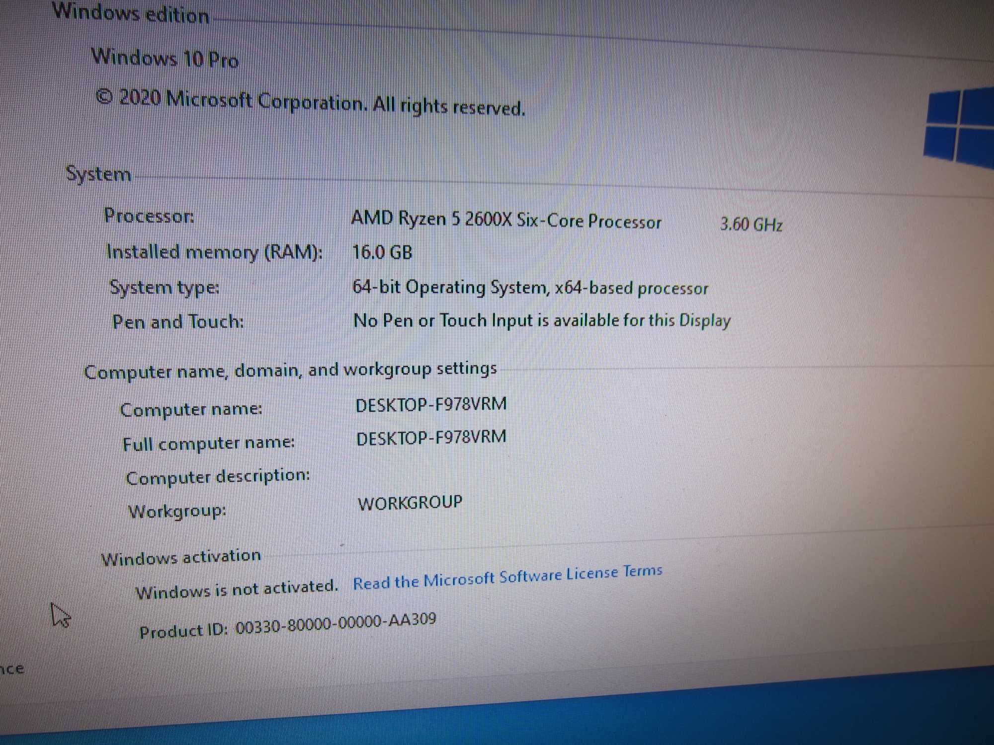 Гейм Ryzen 5 2600, 16GB с GB G1 GTX1070  , 250GB SSD, 1TB HDD