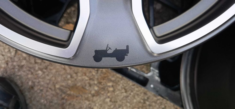 Като Нови 5 127  17 Цола Jeep Wrangler Оригинални