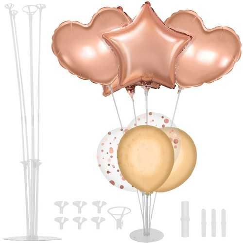 Стойка за балони 70см поставка 7 балона балон сватба кръщене рожден де