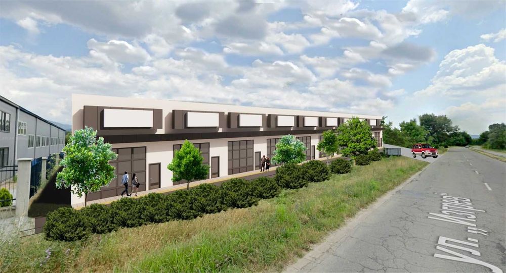 Продава новостроящи се халета на комуникативно място в Казанлък