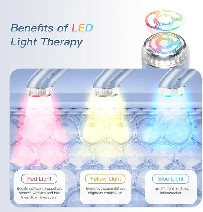 IBORRIA  Уред за лифтинг и за грижа за кожата на лицето 6-в-1