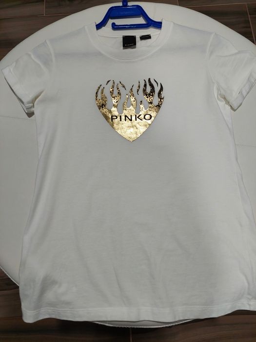 PINKO кожен панталон на марката Pinko