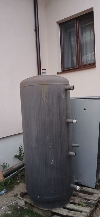 Centrală viessmann pe lemne cu gazificare și pufăr de 1000 litri