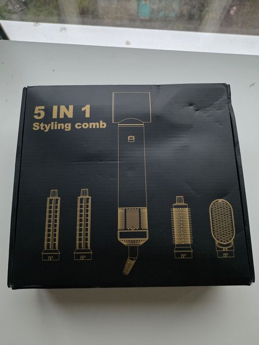 Uscător de păr 5 in 1, nou, ondulare, indreptare