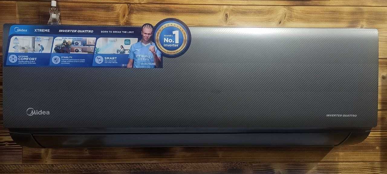 Кондиционер Midea Naomi Inverter  80V-265V  07/09/12/12/18/24