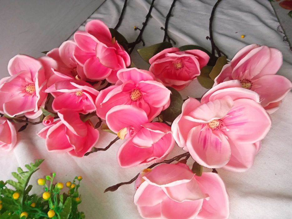 Цветы гортензия аметист как настояш. шелковые не отличить от настоящих