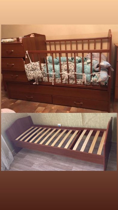 Кровать детская трансформер