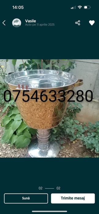 Cristelnița pentru Botez,Încreștinare din Inox