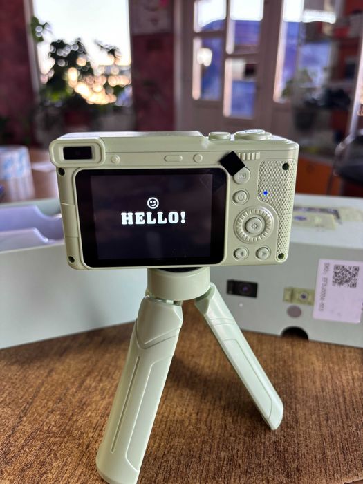 Cameră digitală HD 1080P, două lentile pentru copii și începători -NOU