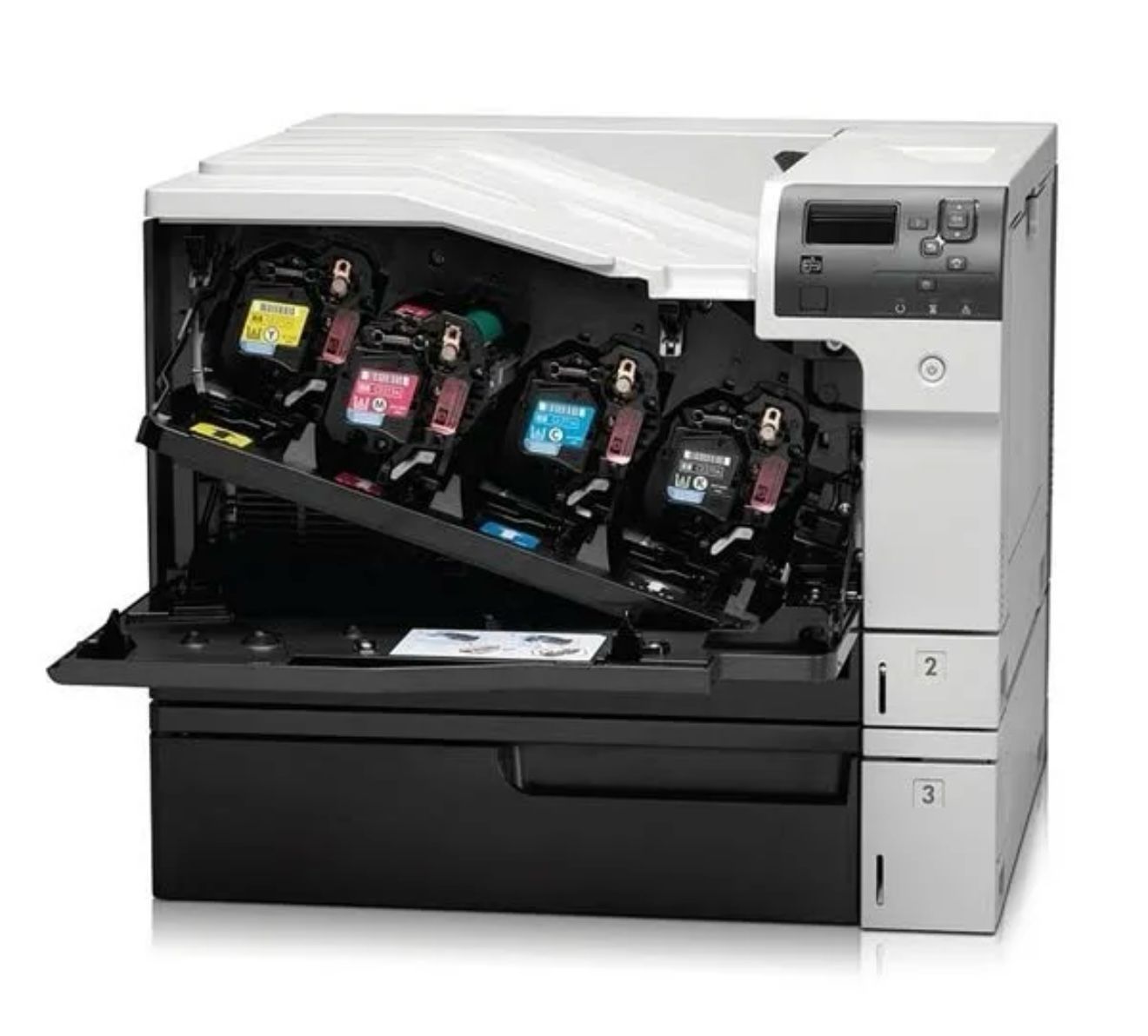 Imprimanta Laser Color HP LaserJet Enterprise M750DN, A3 / A4, 30ppm,