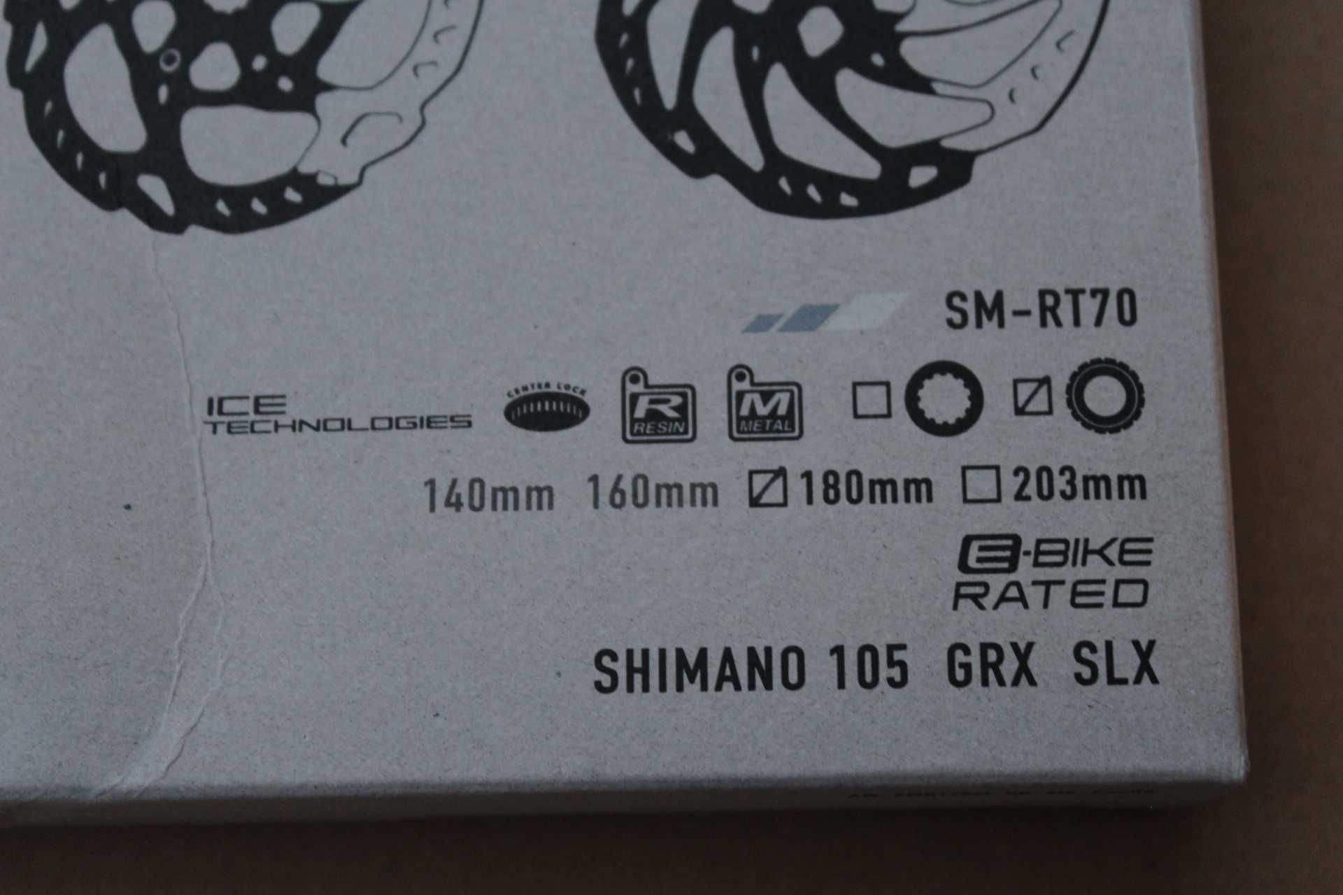 Shimano SM-RT70 SLX IceTech Centerlock - 180mm disc rotor