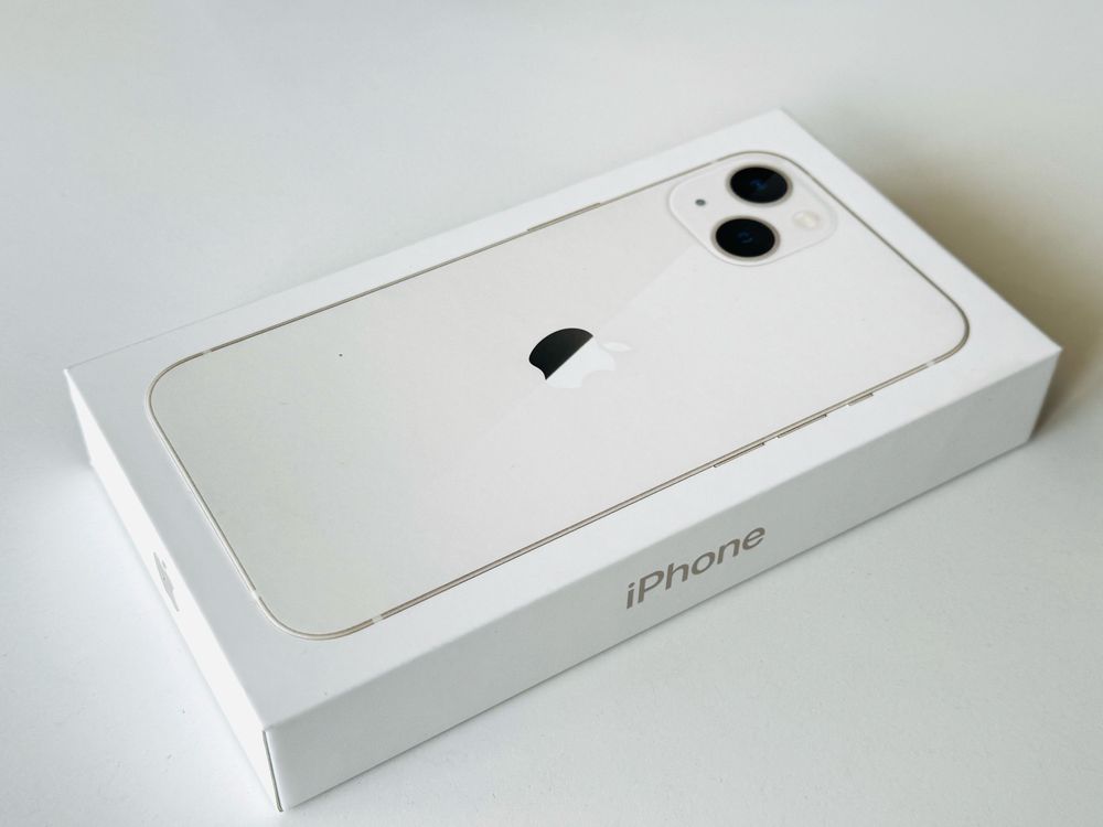 НОВ! Iphone 13 128GB White 100% Батерия! Гаранция 6 месеца