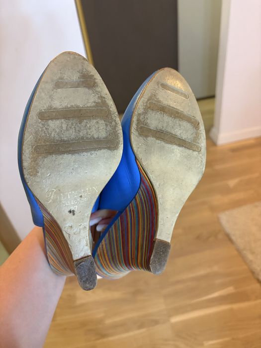 Platforme dama, piele naturala