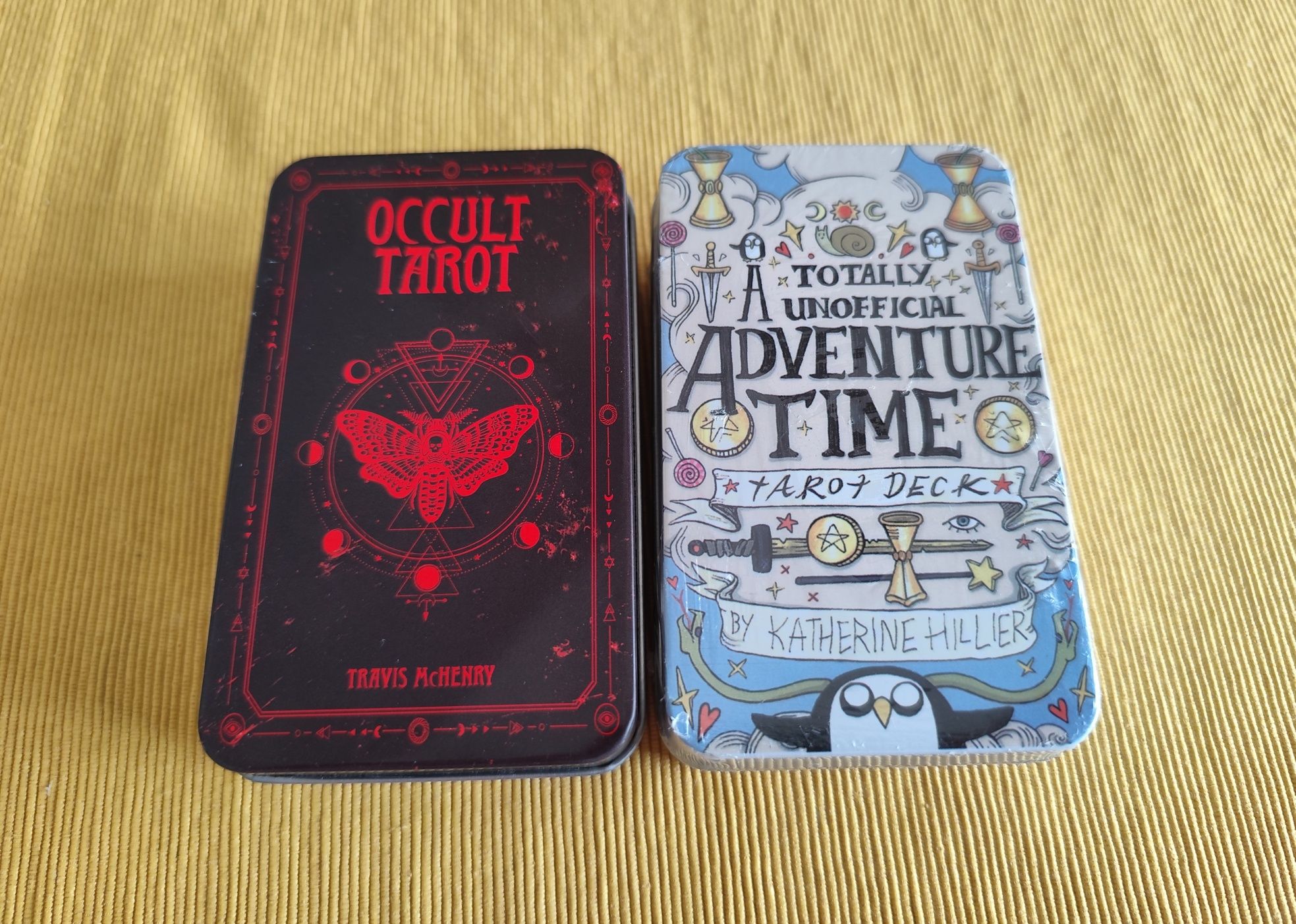 Cărți tarot Occult, Adventure time cutie metal