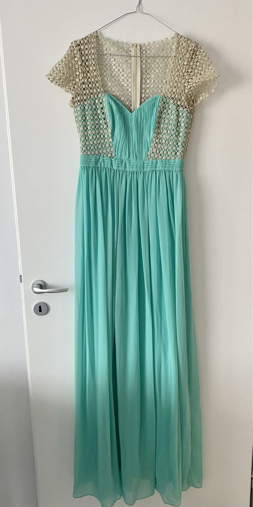 Rochie Nissa 36 verde-menta potrivita pt gravide