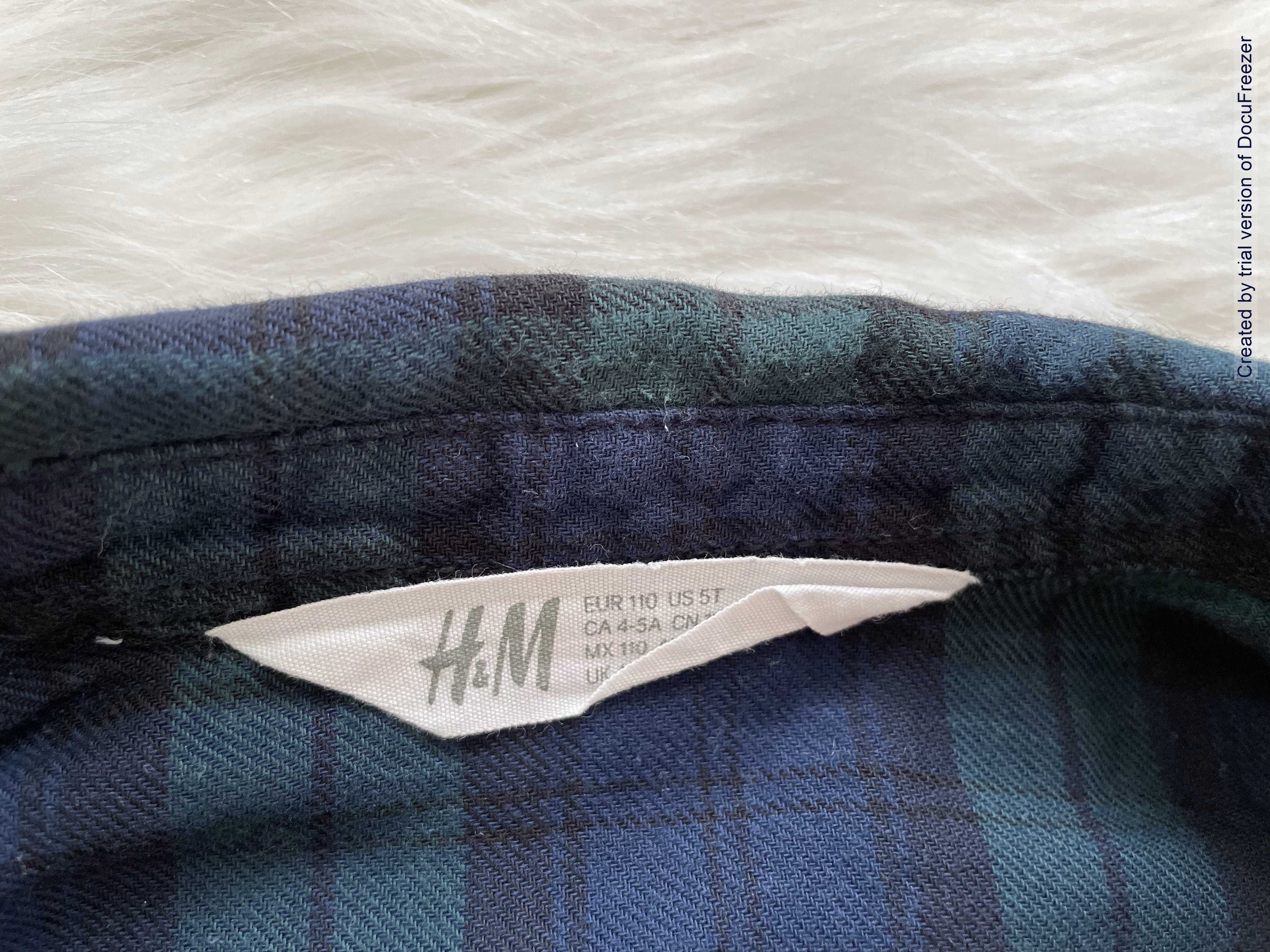 Lot 3 camasi H&M, pt baieti, marime 5 ani