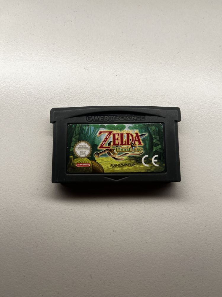 Gameboy Advance SP + Zelda Minish Cap