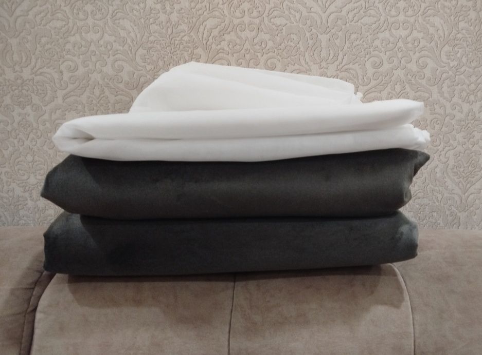 Новые шторы с тюльем.Занавески в стиле хай-тек.