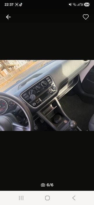 Vând VW up 2013 motor 1,0 benzina + Gaz