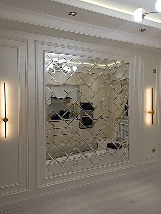 Zerkala rombik kolyonniy oynalar