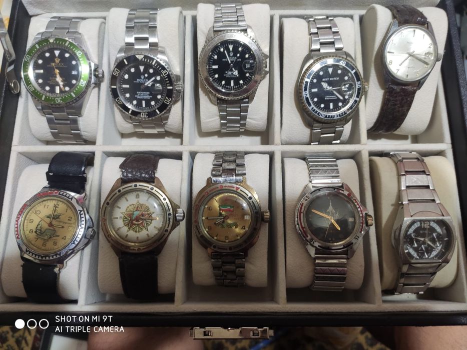 Colecție ceasuri URSS, Doxa, Atlantic, Tissot, etc