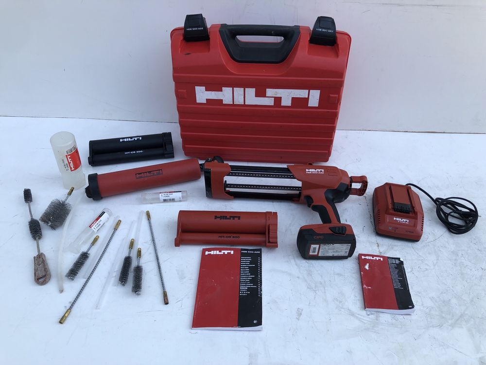 Pistol Ancorare Chimica pe Baterie Hilti HDE 500-A22 Fabricatie 2019