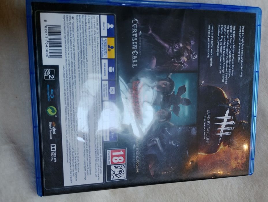 Dead by daylight ps4 playstation 4 ps5
