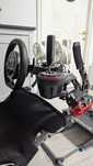 Cockpit Racing complet cu haptic feedback compatibil PC