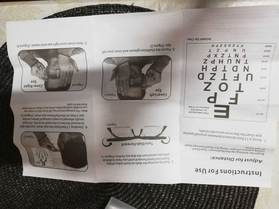 Vand ochelari de vedere reglabili