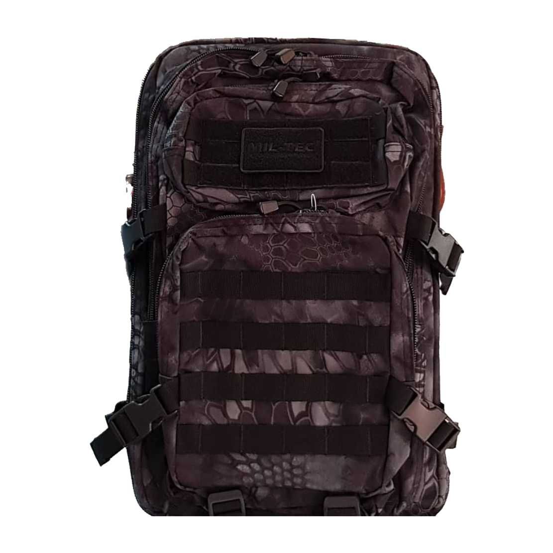 RUCSAC MILTEC Germania marime 36L - Ghiozdan Camuflaj Negru Gri Mandra