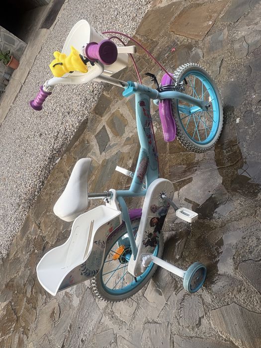 Bicicleta copii frozen Elsa si Ana 16” stare foarte buna