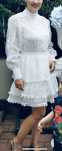 Rochie alba marimea M