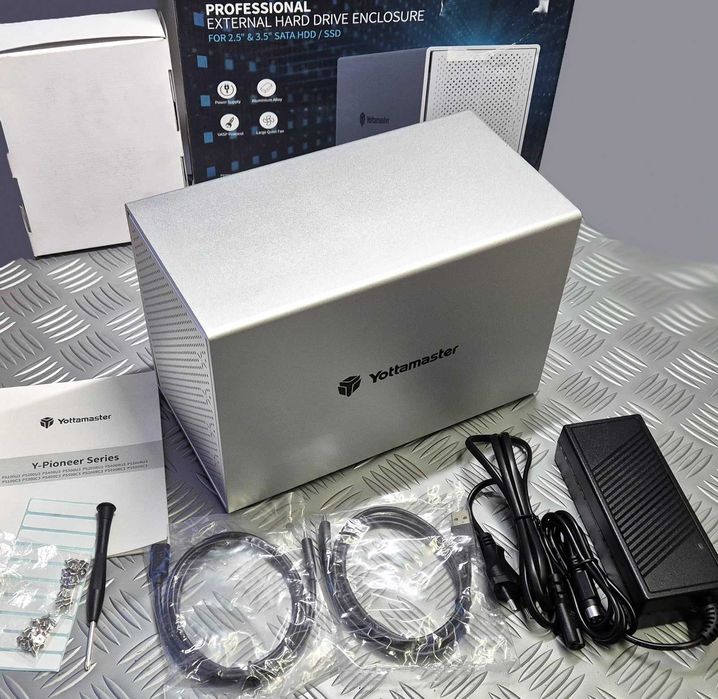 Yottamaster кутия за 5 хард диска Type-C RAID PS500RC3